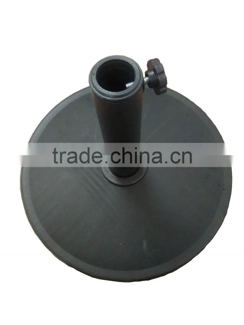 12.5KGS Garden Glassic Round PE Concrete Parasol Base PC-052-12.5