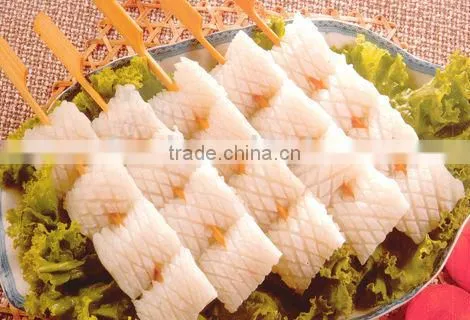 frozen ommastrephes bartrami carving squid