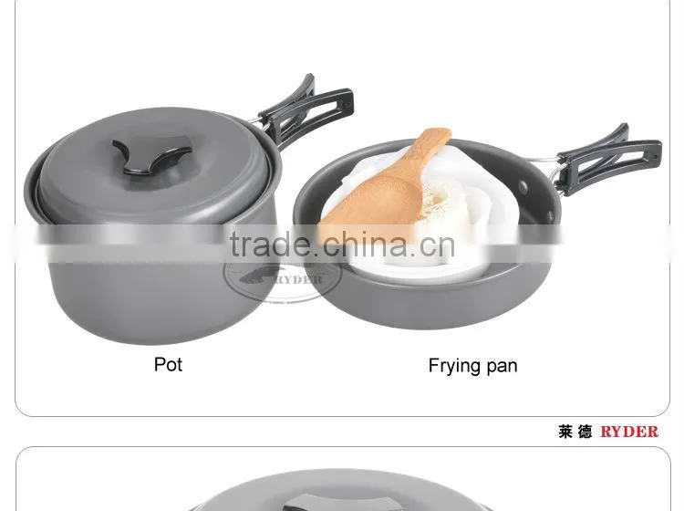 Hard Anodized Camping Cookware