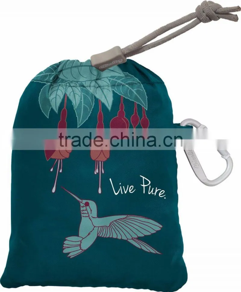 Promotional Foldable Shopping shoulder Reusable Recycle supermarket bags