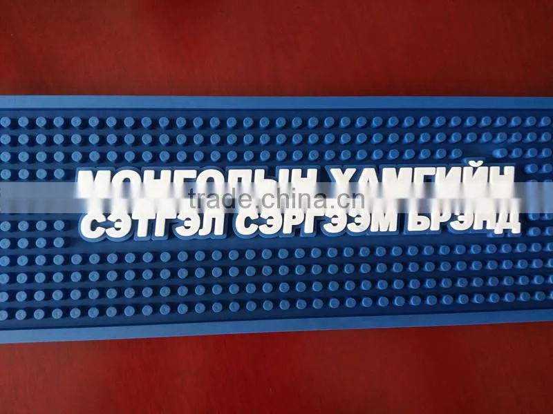 Factory Manufacturing custom bar mat felt promotion bar mat with logos