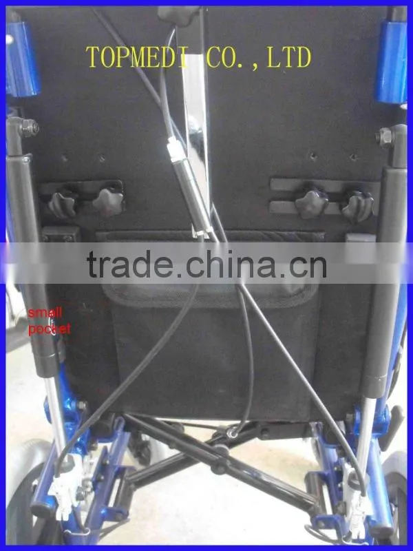 RehabiAluminum chair frame high back reclining wheelchair for cerebral palsy children/ cp chair/electric power /folding/economic