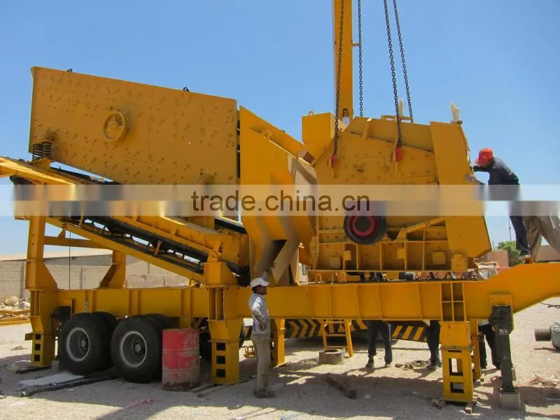 CN big impactor crusher for construction aggregate