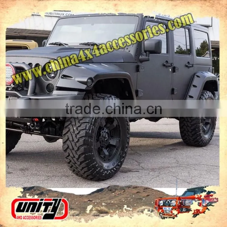 New models 4x4 wheel arch CAR WINGS fit for JK 2007-2016