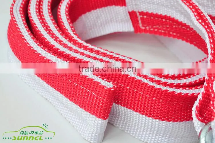 Car Heavy Duty Luggage Tag Loop Strap , Tow Rope , Luggage Strap