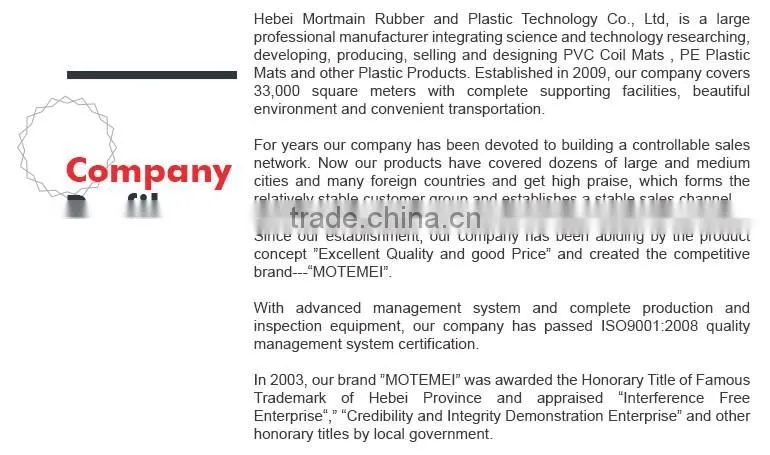 PP Hollow formwork Sheet with black color