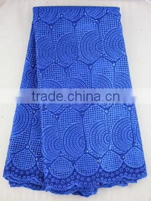eyelet big heavy african cotton lace embroidery lace SL0303