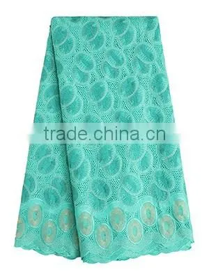 Wholesales swiss lace fabric new lace design for ladies suit