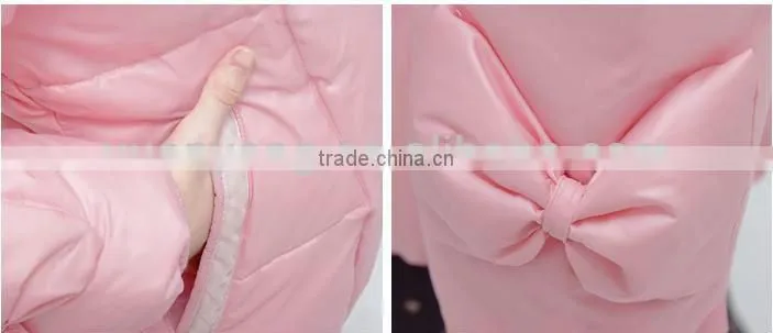 2015 Fashion hot sale children girl brand name winter Jackets