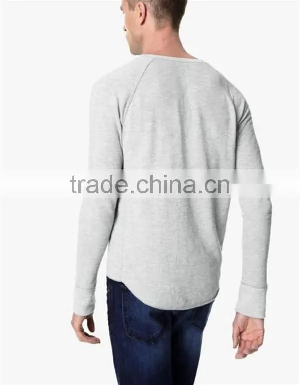 Custom design fitness men long sleeve t shirt