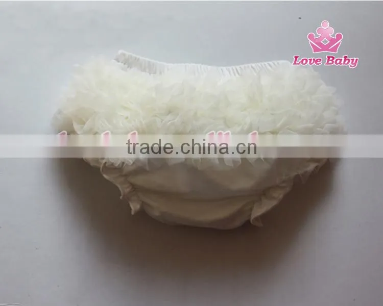 New Arrvial Baby Bloomers Baby Cotton Underwear with Ruffle for Children