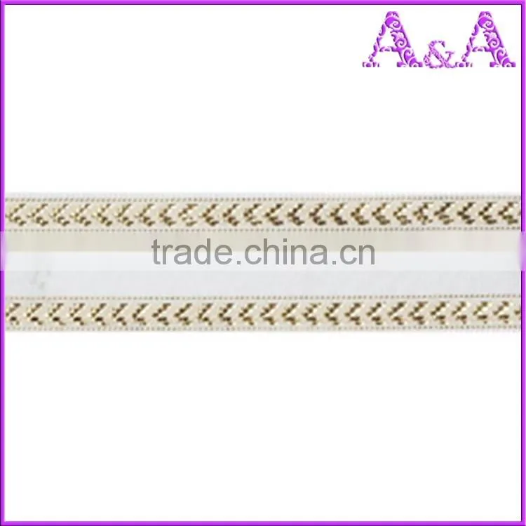 soft m-style sheer printed ribbon