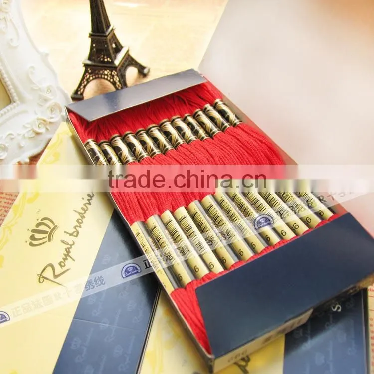 2016 Cotton thread pure cotton cross stitch thread with 447 colors