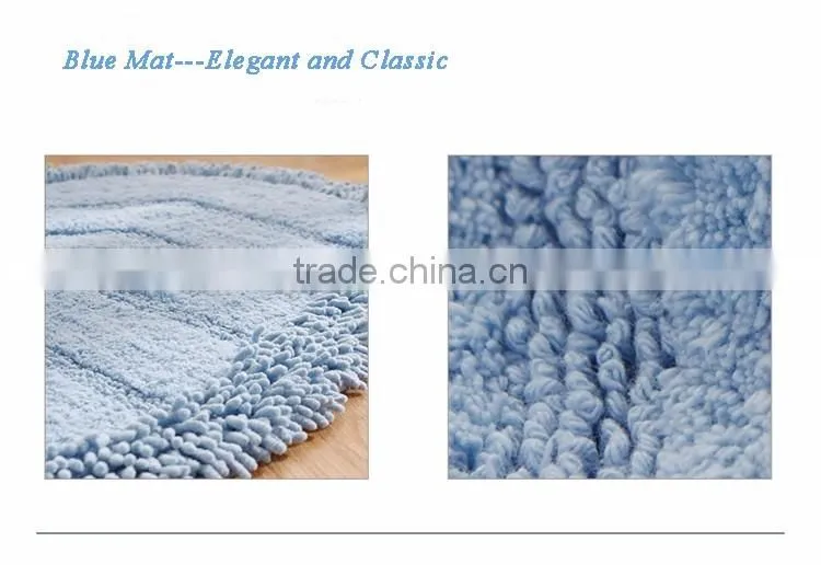 Outdoor floor mat jacquard chenille shaggy fabric