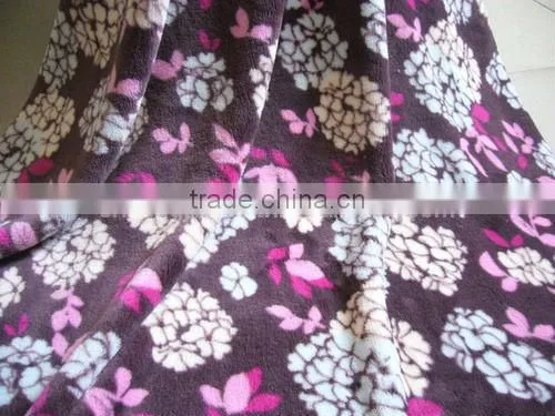 New arrived, 2013 middle east design pattern ,double-side ,surper soft ,printed flannel velvet fabric