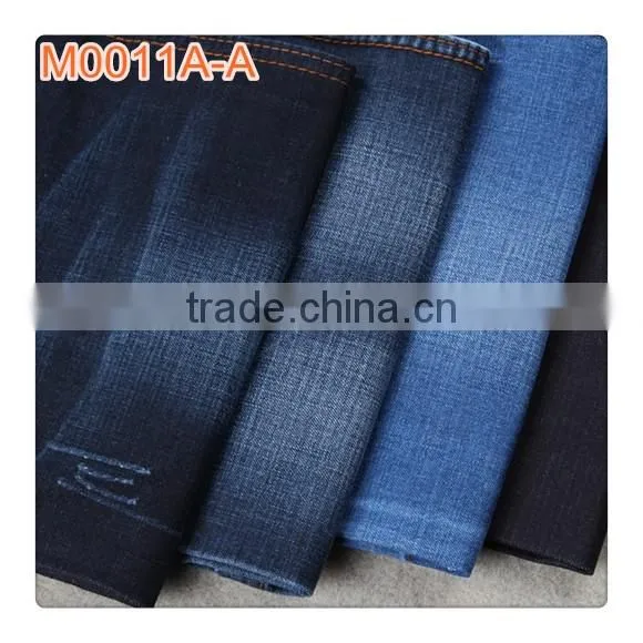 China manufacture latest denim fabric for pants