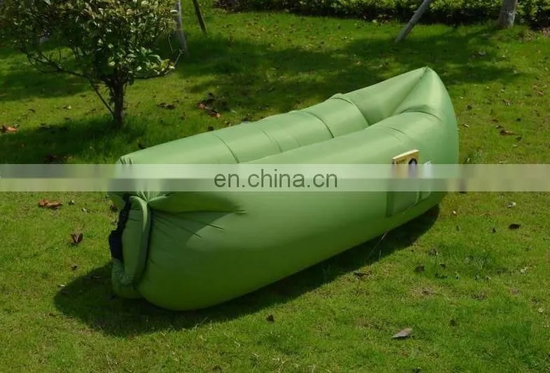 Fast Inflatable Portable Outdoor or Indoor Lazy Bed for Camping, Beach, Park, Backyard