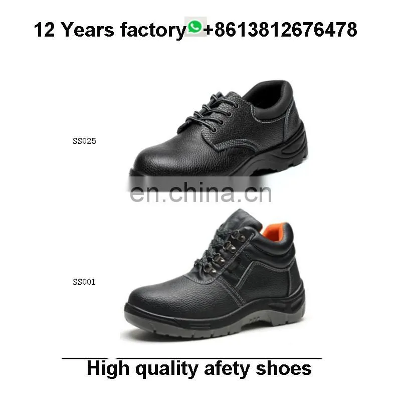 AAA High quality fashionable mining leather germany safety shoes