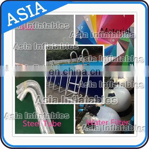 Metral Frame Swimming Pool Steel Frame Pool