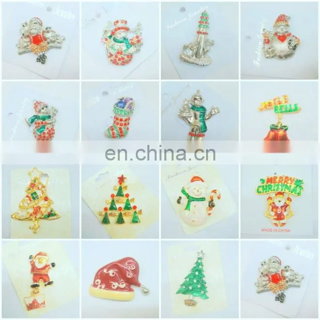 women's fashion jewelry alloy christmas tree brooch