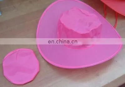 new promotion hot sale 190t foldable fashional sun hats