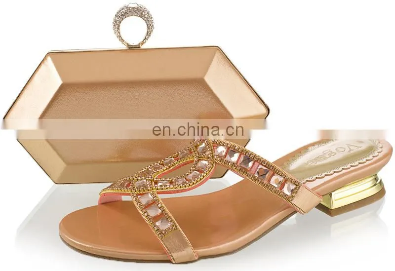 peach colored shoes matching clutch bag set for wedding