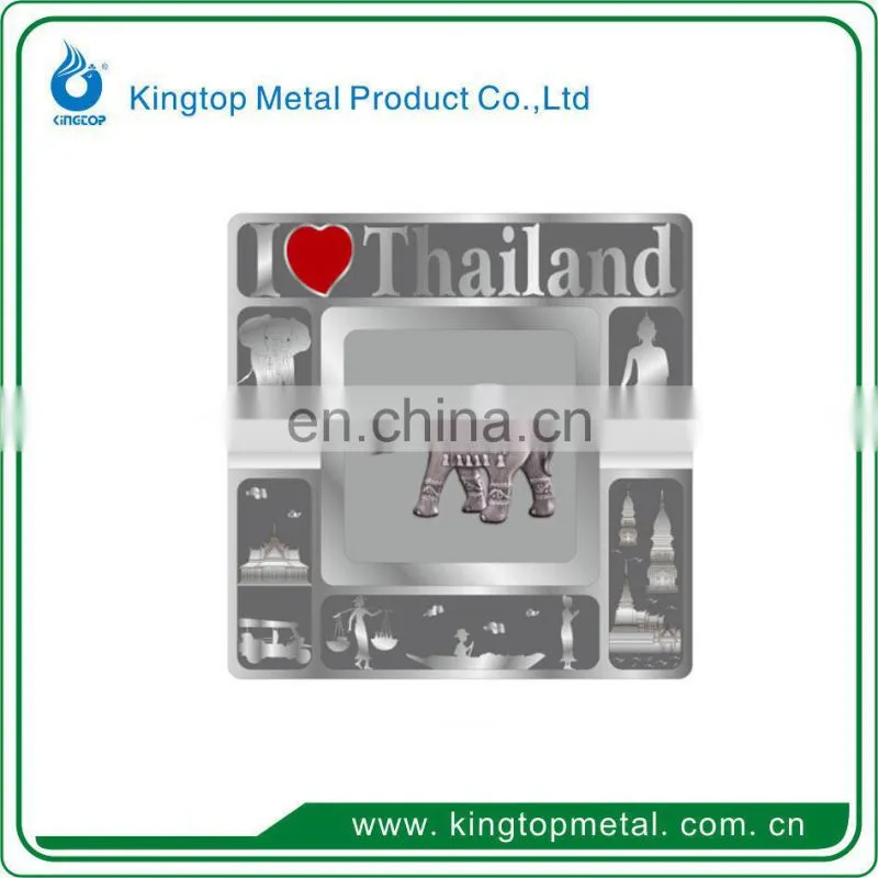 2017 hot sale zinc alloy oval shape souvenir plate