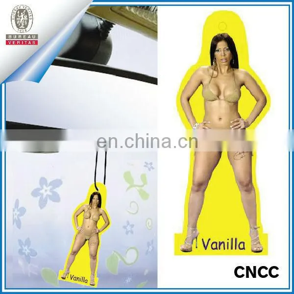 Cotton paper air freshener for car decoration