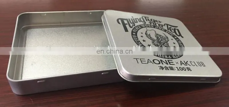 Square Decorative Tin Gift