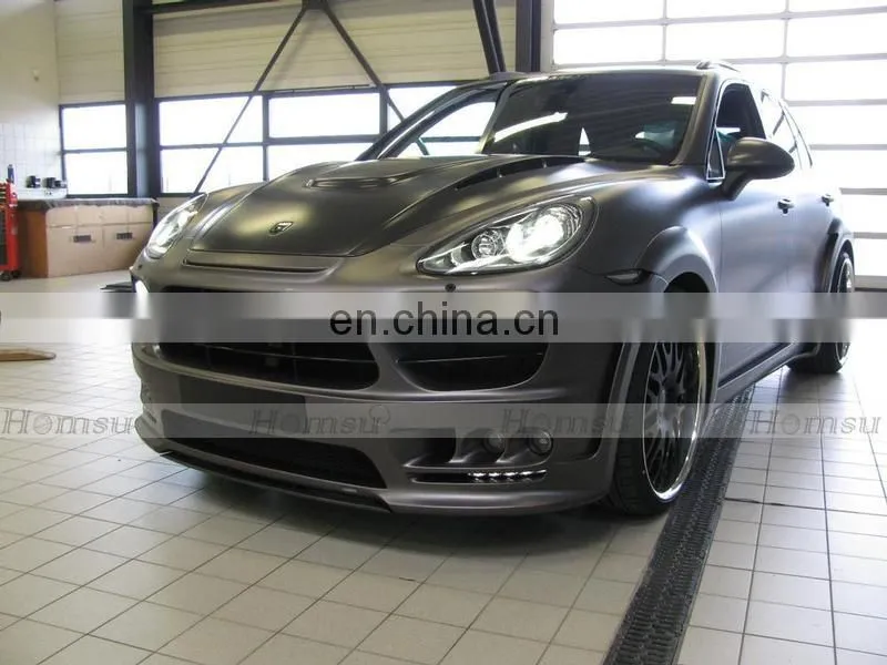 high quality 2011-2014 958 Cayenne Car Change HM Style Wide Body Kit With FRP Material bodykit For Porsch-e