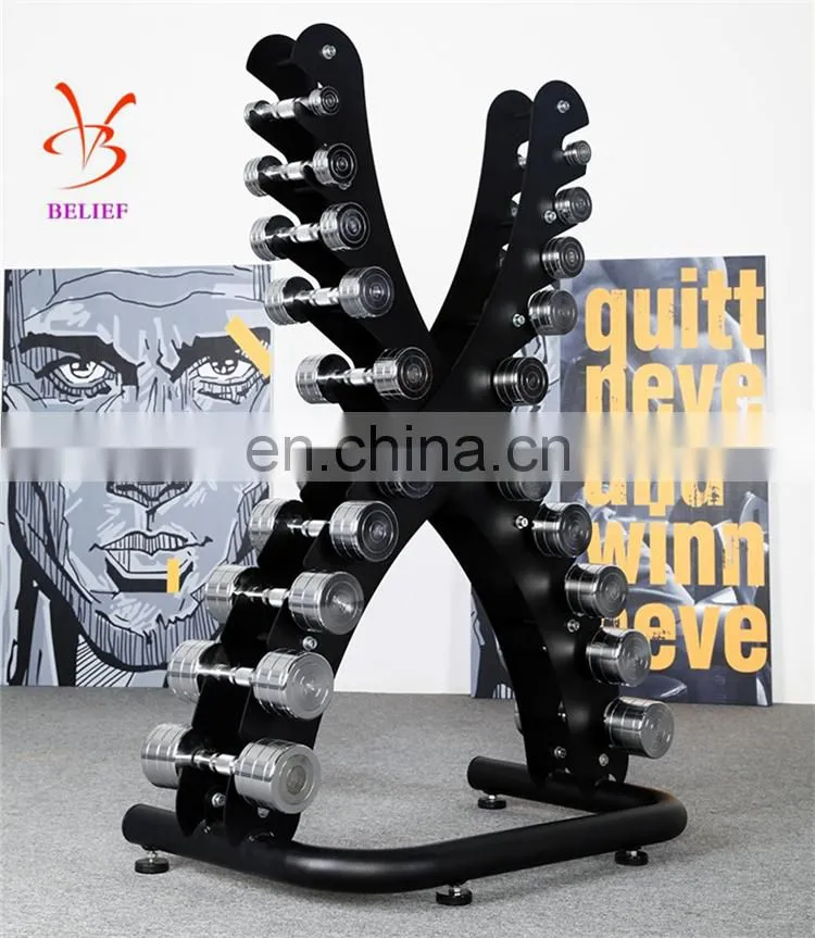 Gym Fitness Equipment Dumbbell Storage Rack