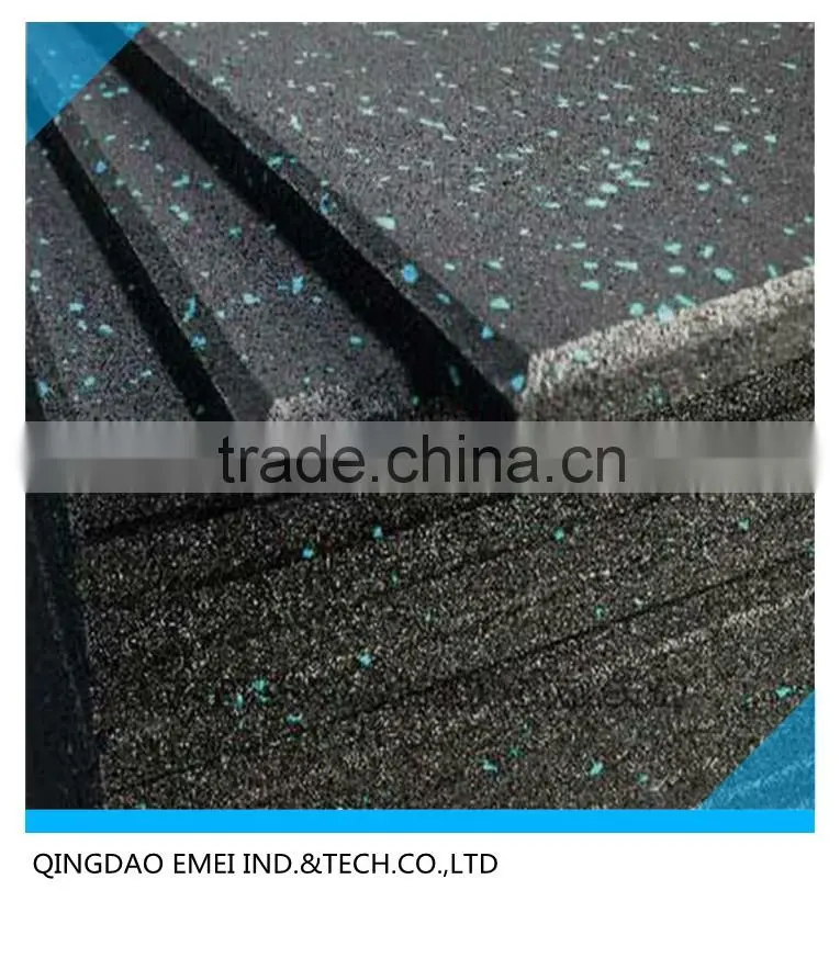 EMEI EPDM recycled rubber flooring mat