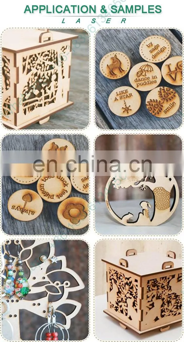 1390 Co2 laser cutting machine to make wooden Acrylic, Wood, Plastic letters