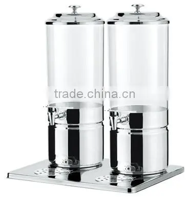 Fashion Stainless Steel Cooler Fruit Juice Dispenser for Buffet