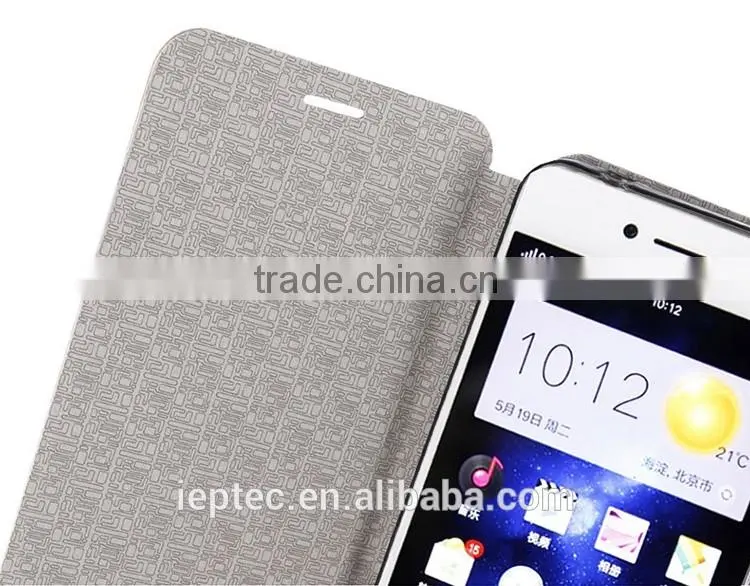 MOFi Case for OPPO R7 Flip Cover, Mobile Phone Leather Back Case Cover for OPPO R7