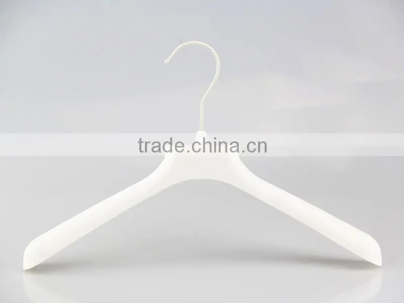 IMY-515 white childrens coat hangers plastic