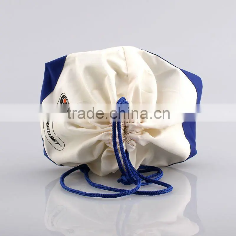 Waterproof nylon small drawstring pouches