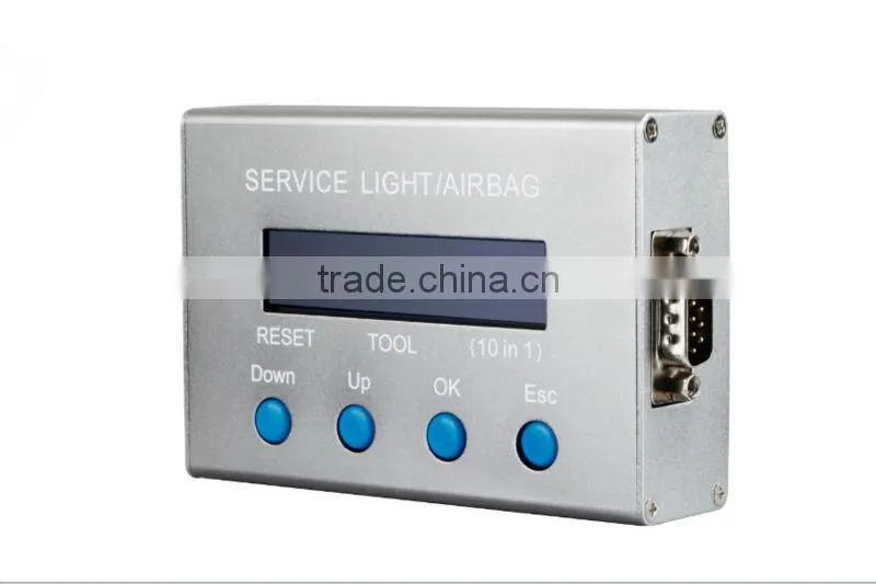 10 in 1 Oil Service Light/Airbag Reset Tool for BMW, Citroen, Mercedes, VW/AUDI, Volvo