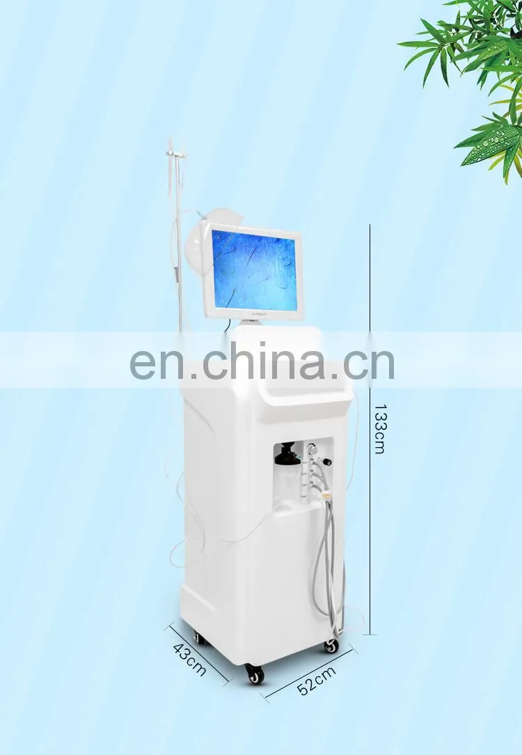 7 IN 1 Hydration Oxygen Jet Therapy Skin Analysis Machine Deep Cleaning Nourishing Skin Rejuvenation Skin Care Beauty Instrument