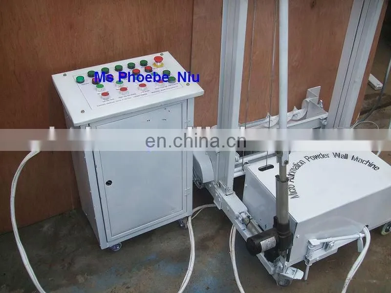 good quality Miniature automation wall rendering machine