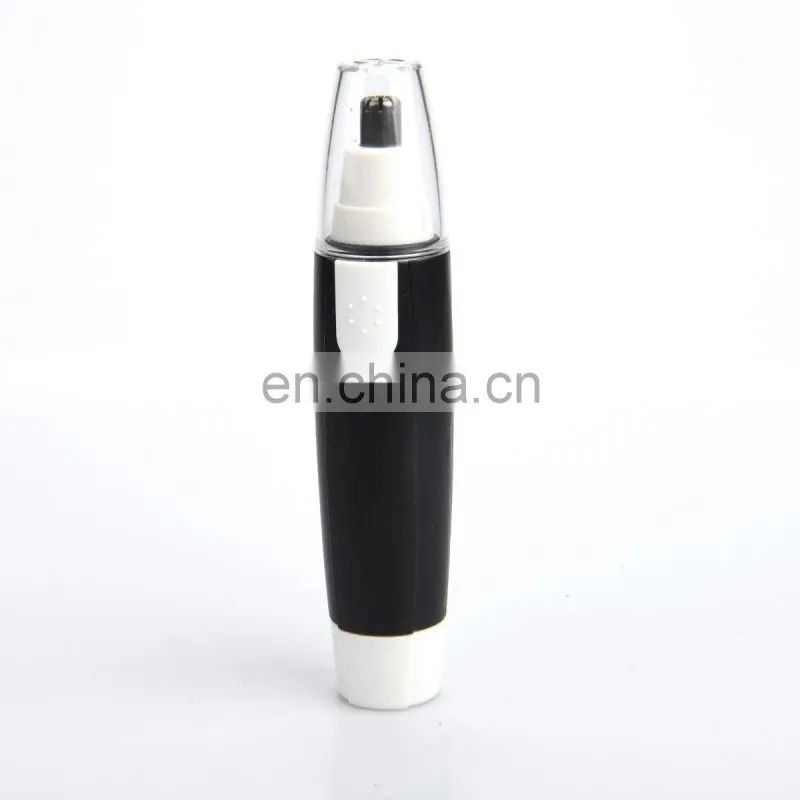 New Portable Electric Nose Hair Trimmer Man Shaving Nose hair removal shaver clipper Black No Spray Nose Hair Clipper