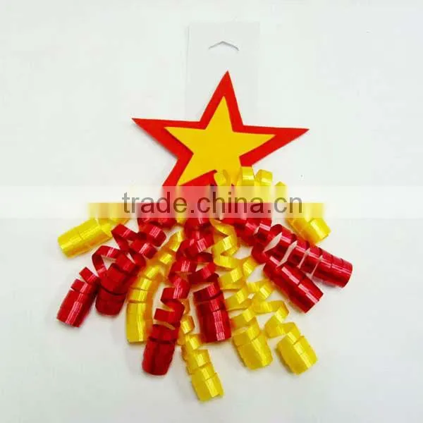Plastic PP Festival Holiday Colorful ribbon/ Easter Egg and Curly Bows Hot sale in United kingdom