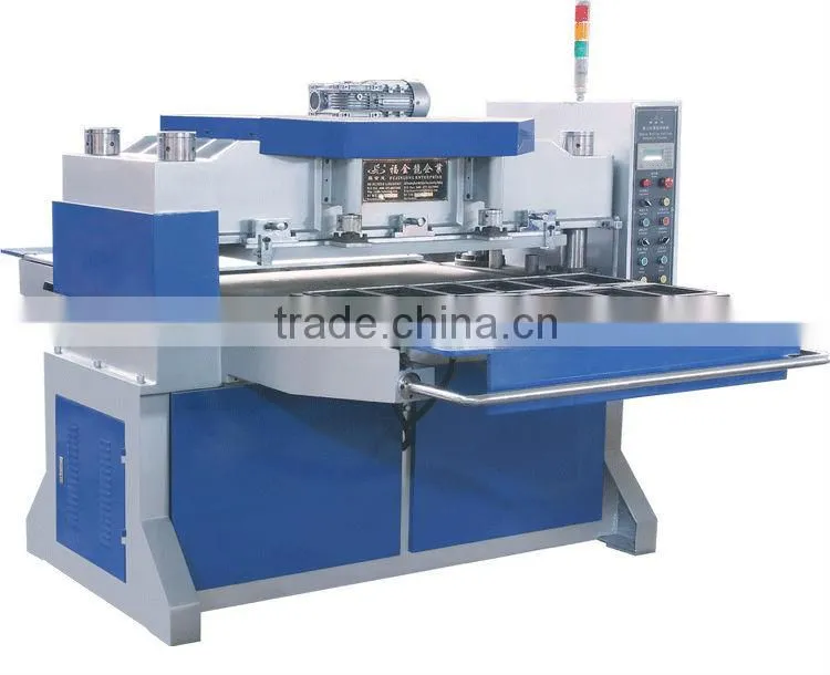 Duplex working position hydraulic punching machine