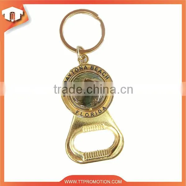 Manufacture custom metal bottle opener keychain