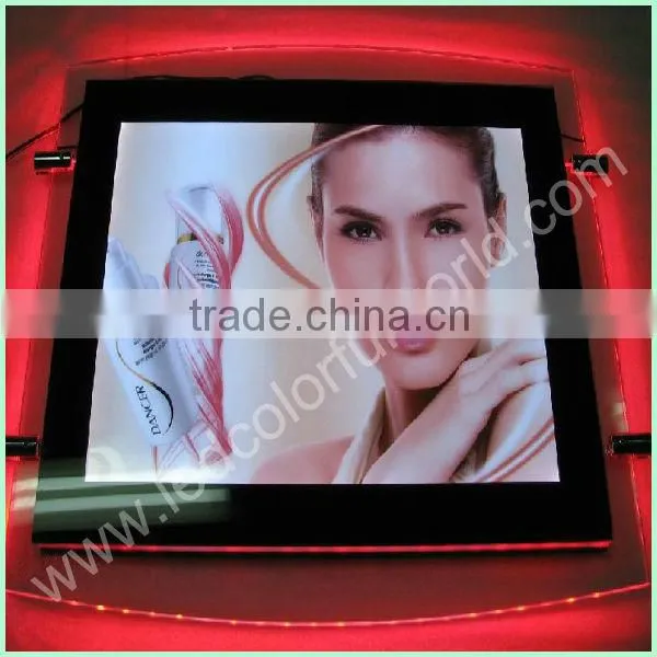 Acrylic Panel Advertising LED Box RGB Lightbox Sign