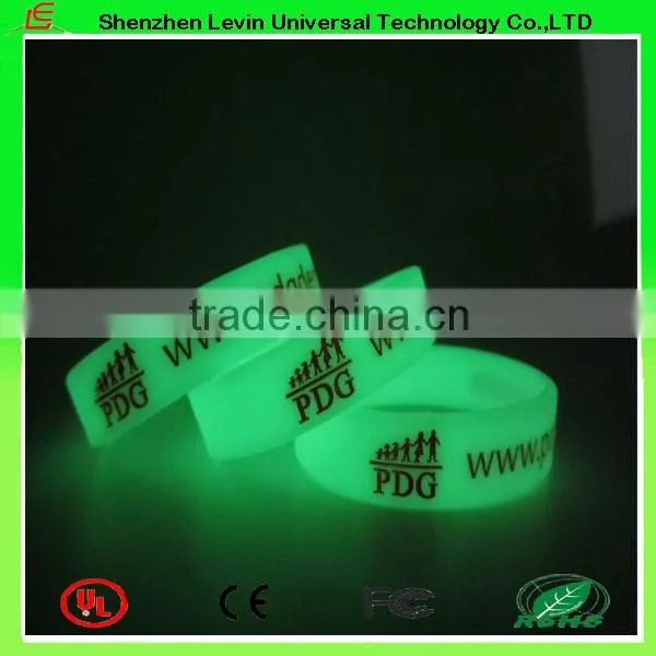 Cheap Recycle Blending Color Printing Personalized Silicone Wristband