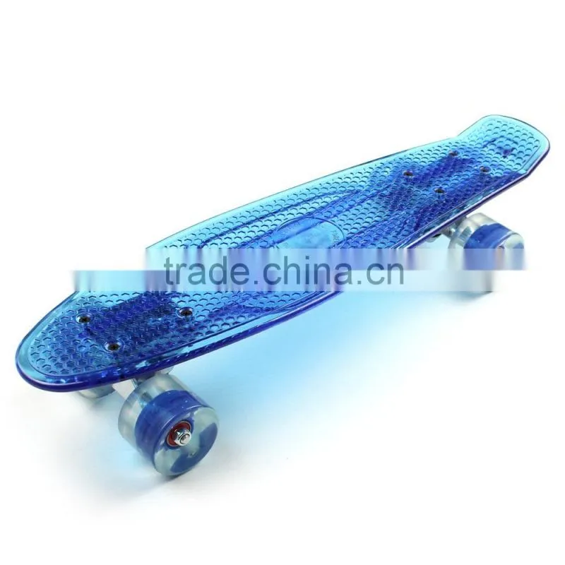Mini skateboard for adults fish cruiser longboard for beginners small size EC-FC01
