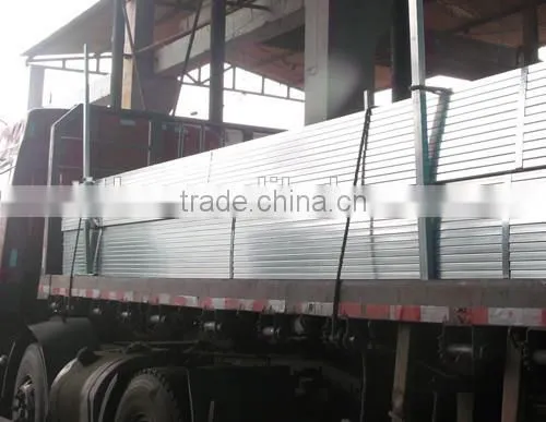Galvanized square tube / black square pipe / steel hollow tubes