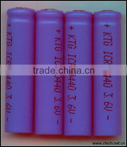 ICR10440 3.6V 360mAh battery
