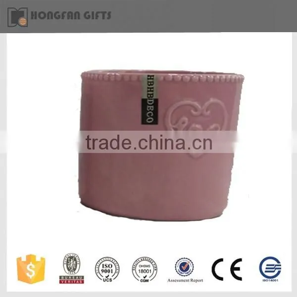 popular high quality small ceramic flower vase for home decoration